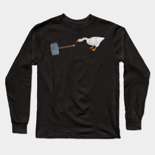 goose silly goose Long Sleeve T-Shirt